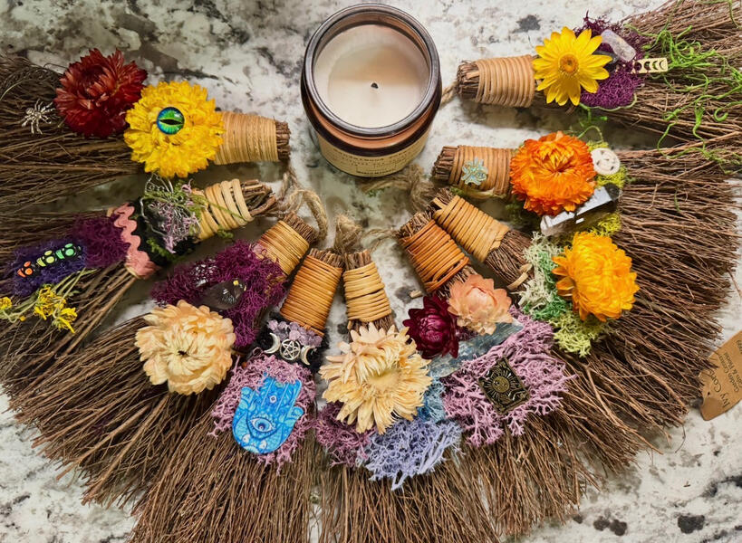 Enchanted Cinnamon Brooms