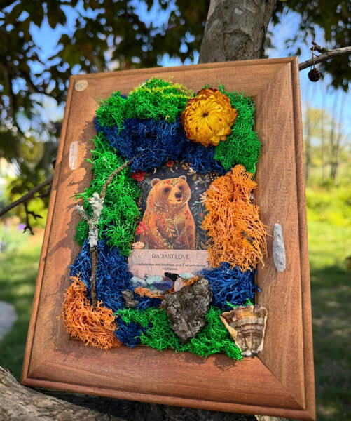 Spirit Animal Moss Frame