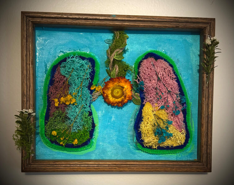 Moss & Floral Art