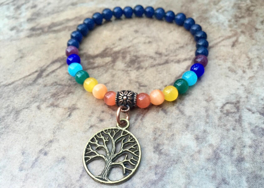 Chakra Tree of Life Bracelet